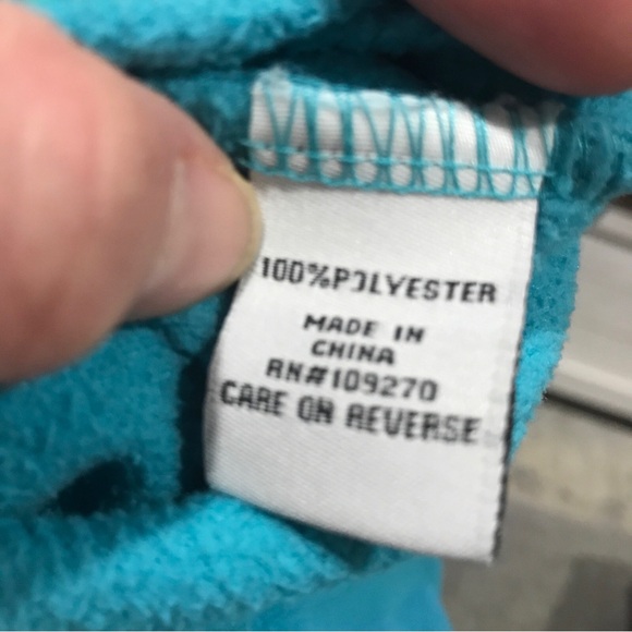 The Black Dog Kids Blue Quarter-Zip Fleece Pullover Size 18 months - Picture 9 of 12